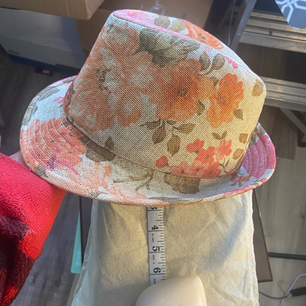 Floral Fedora Hat